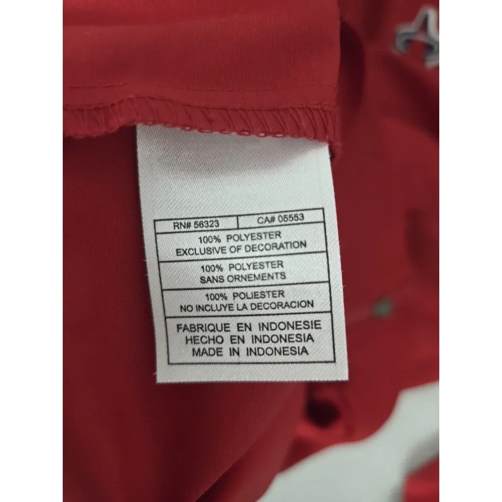 Vintage Nike Jacket Anaheim Angels Mens XL Red Pullover Windbreaker Dugout MLB